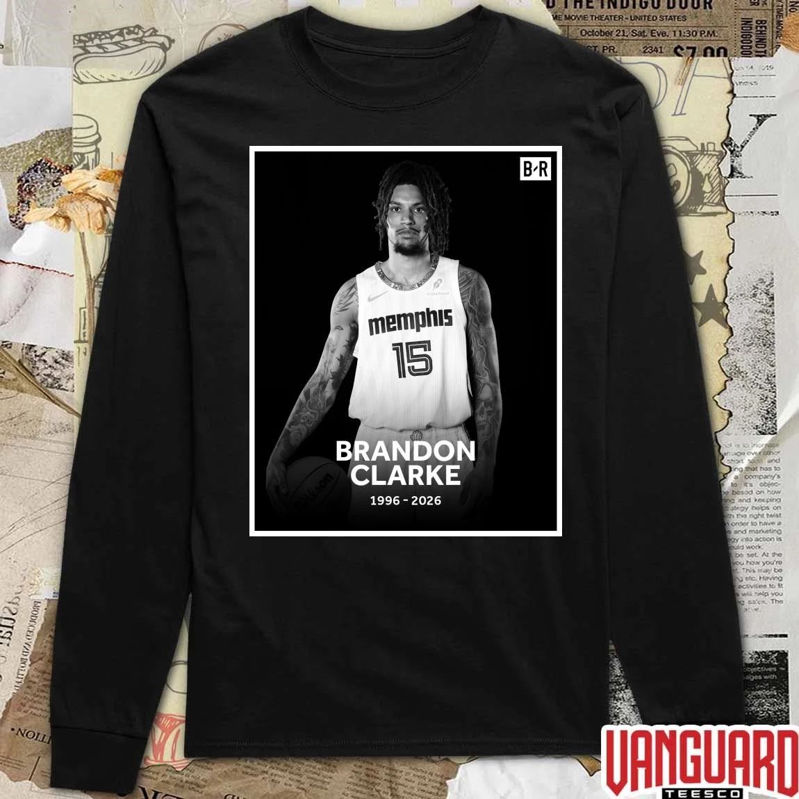 Brandon Clarke 1996 – 2026 Bleacher Report Poster t-shirt