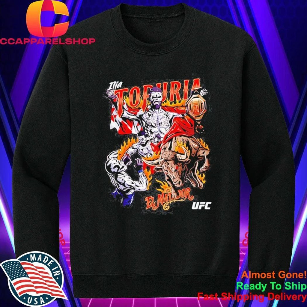 Ilia Topuria UFC Warren LotasEl Matador Shirt