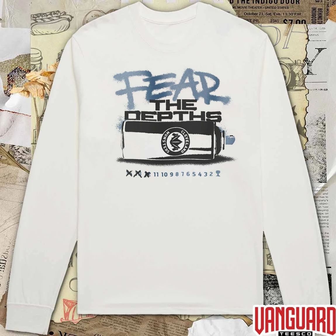 2026 Fear The Depths Cleveland Monsters t-shirt