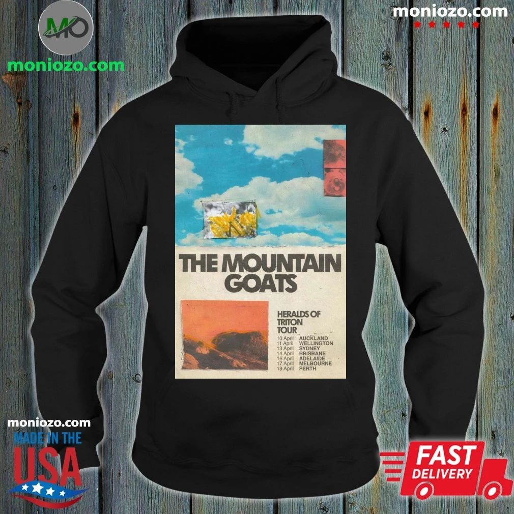 Original The Mountain Goats Heralds Of Triton Tour 26 Poster Shirt
