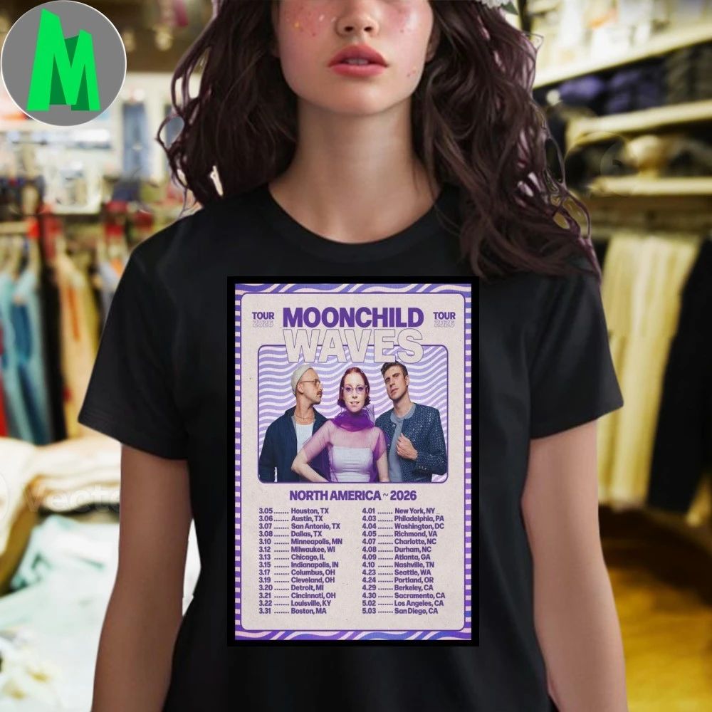Moonchild North America Tour 2026 Poster Shirt