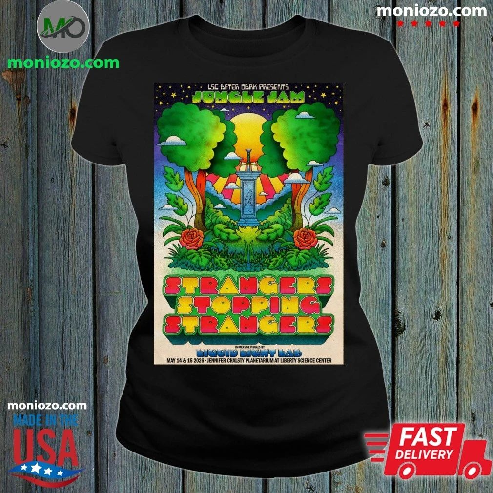 Strangers Stopping Strangers Tour Jersey City NJ On May 14-15 2026 Poster Shirt