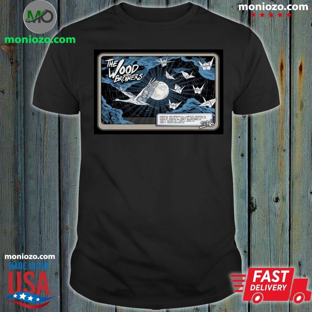 Original The Wood Brothers Grand Junction CO 4 4 2026 Poster T-Shirt – Best Gift for Music Fans