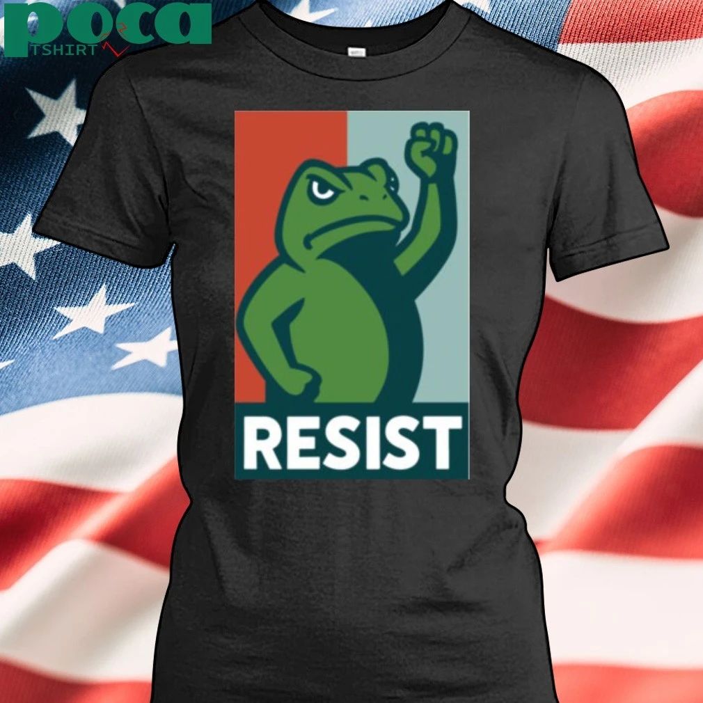 Resist Frog Protest Portland – Subtle Anti Trump T-Shirt