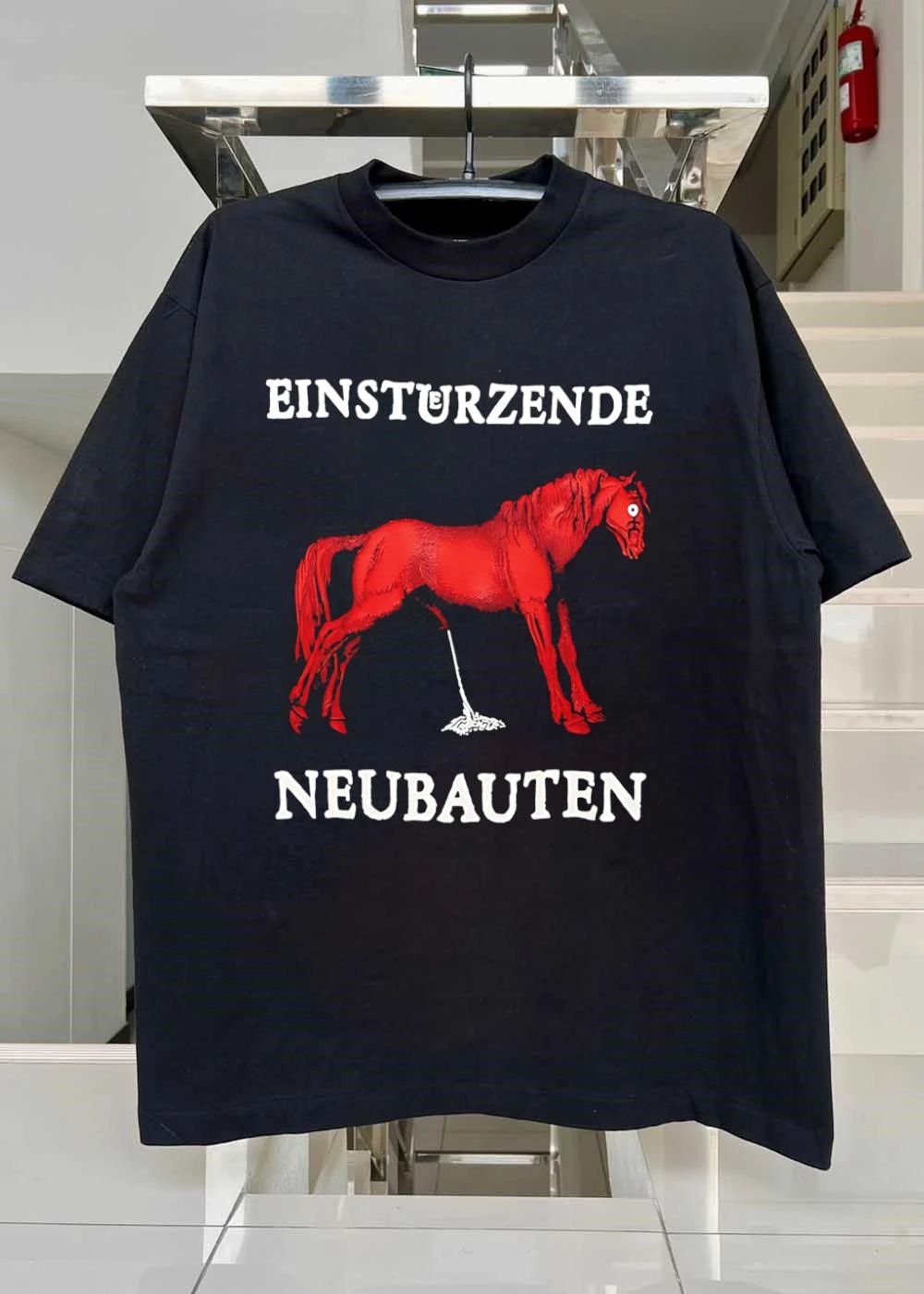 Einstürzende Neubauten Pissing Red Horse T-Shirt