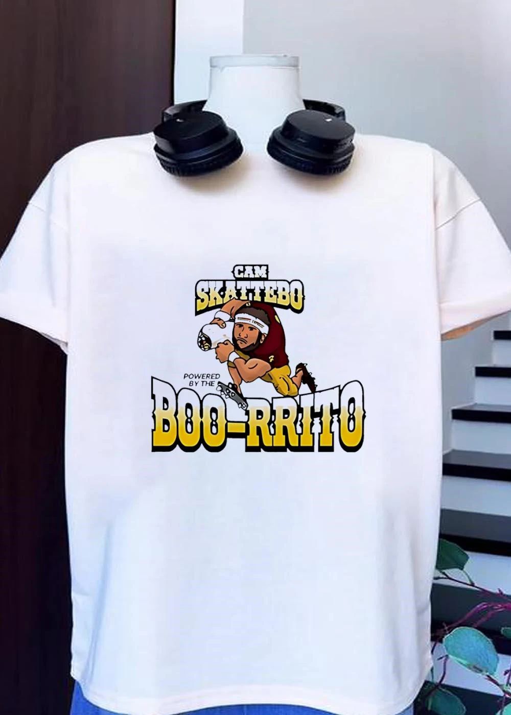 Cam Skattebo Powered By The Boo-Rrito shirt