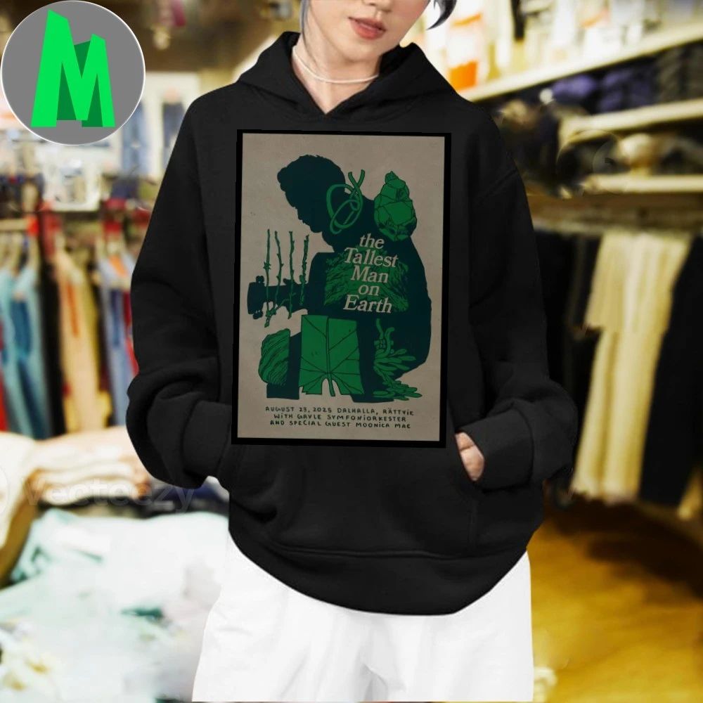 The Tallest Man On Earth 8-23-2025 Dalhalla Rättvik Sweden Poster Shirt
