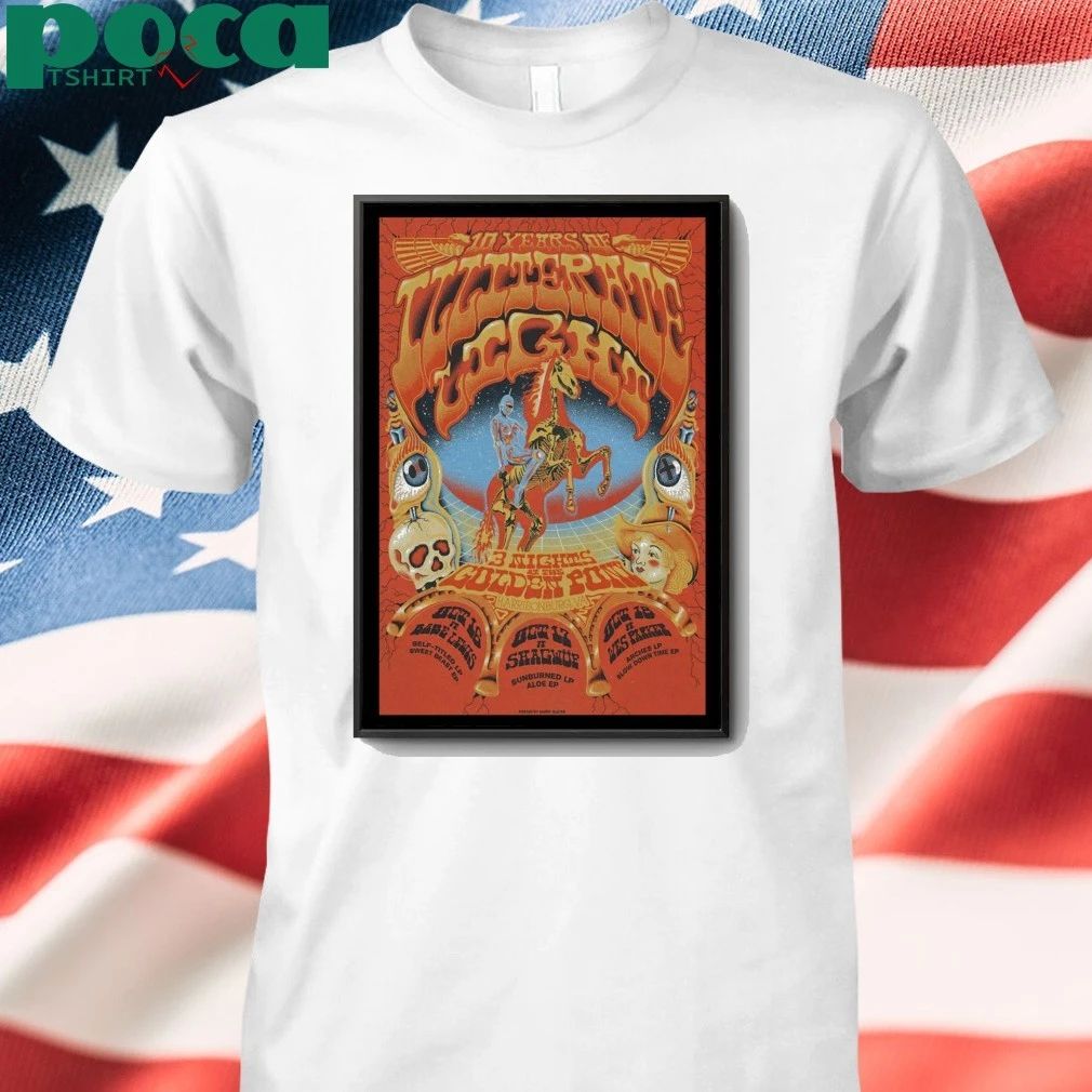 Illiterate Light Tour Virginia 2025 Poster shirt