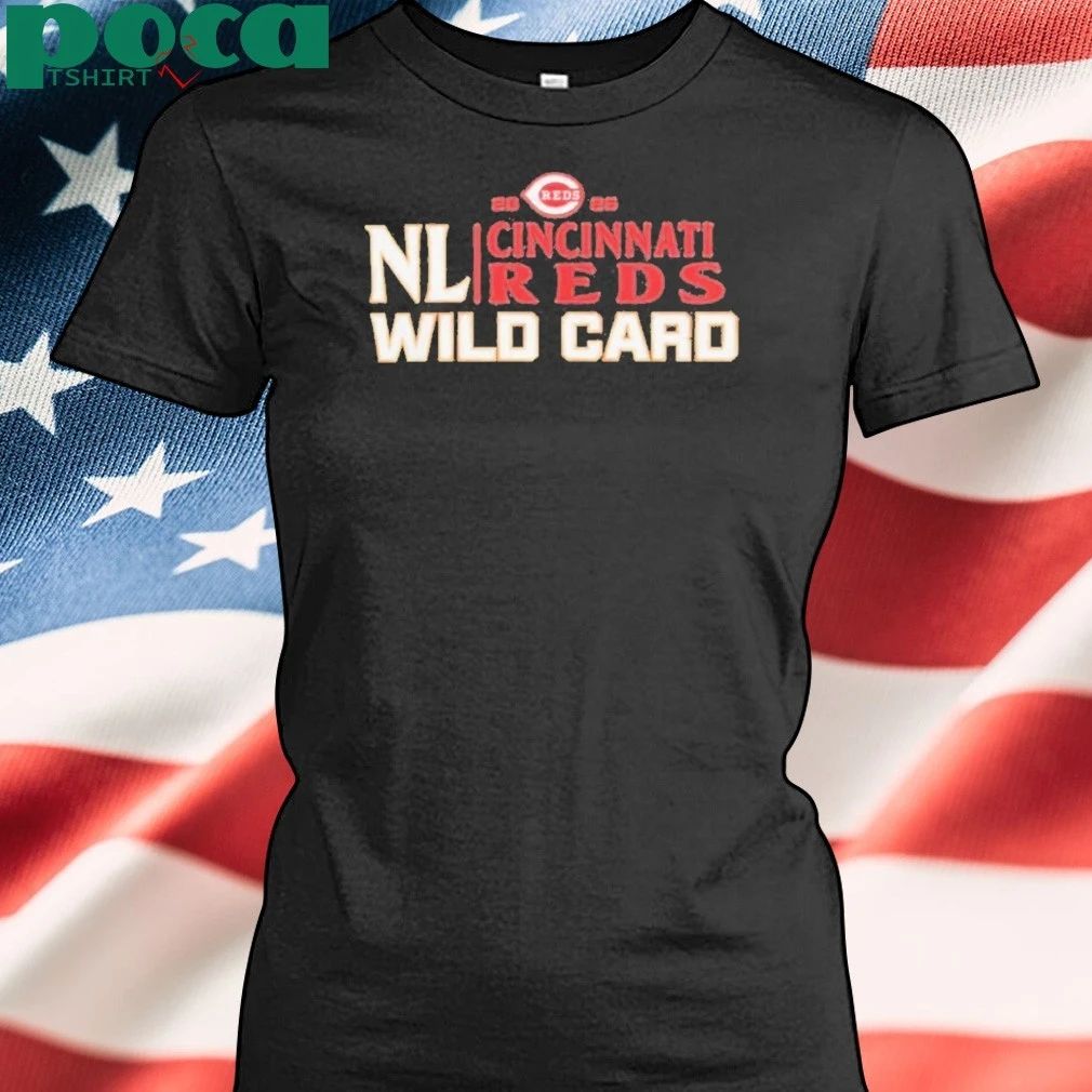 Cincinnati Reds 2025 Mlb Playoffs National League Wild Card Shirt