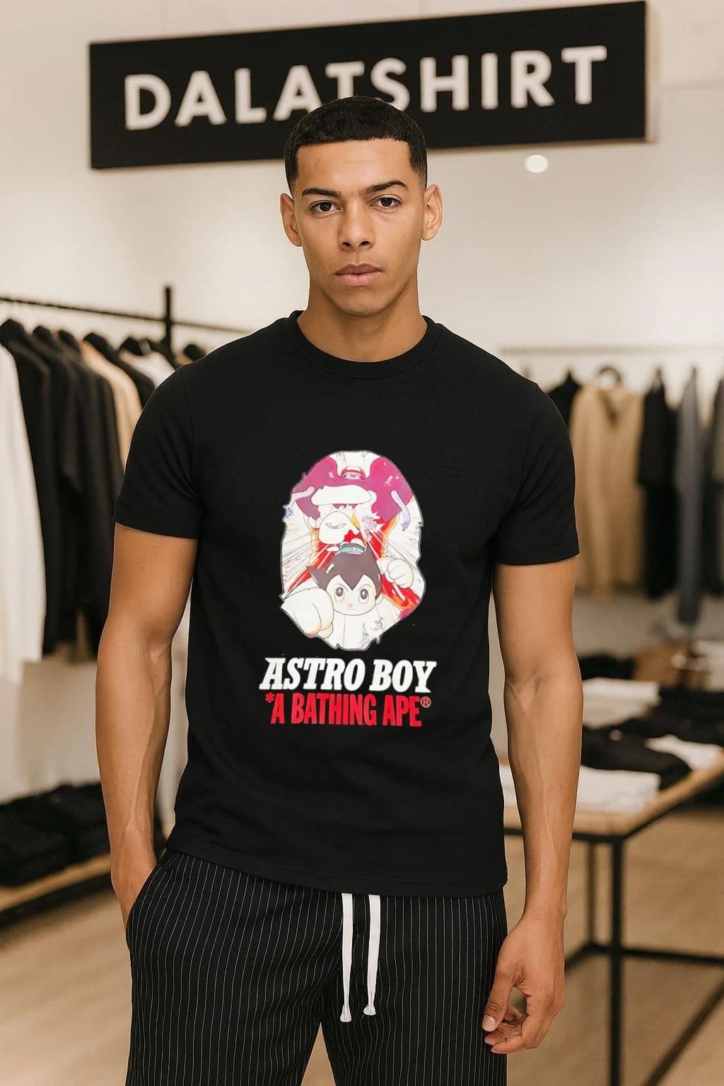 Astro Boy A Bathing Ape comic shirt