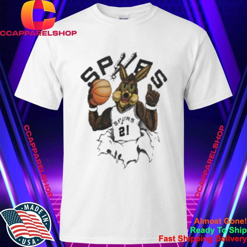 San Antonio Basketball Spurs Bunny 21 Shirt