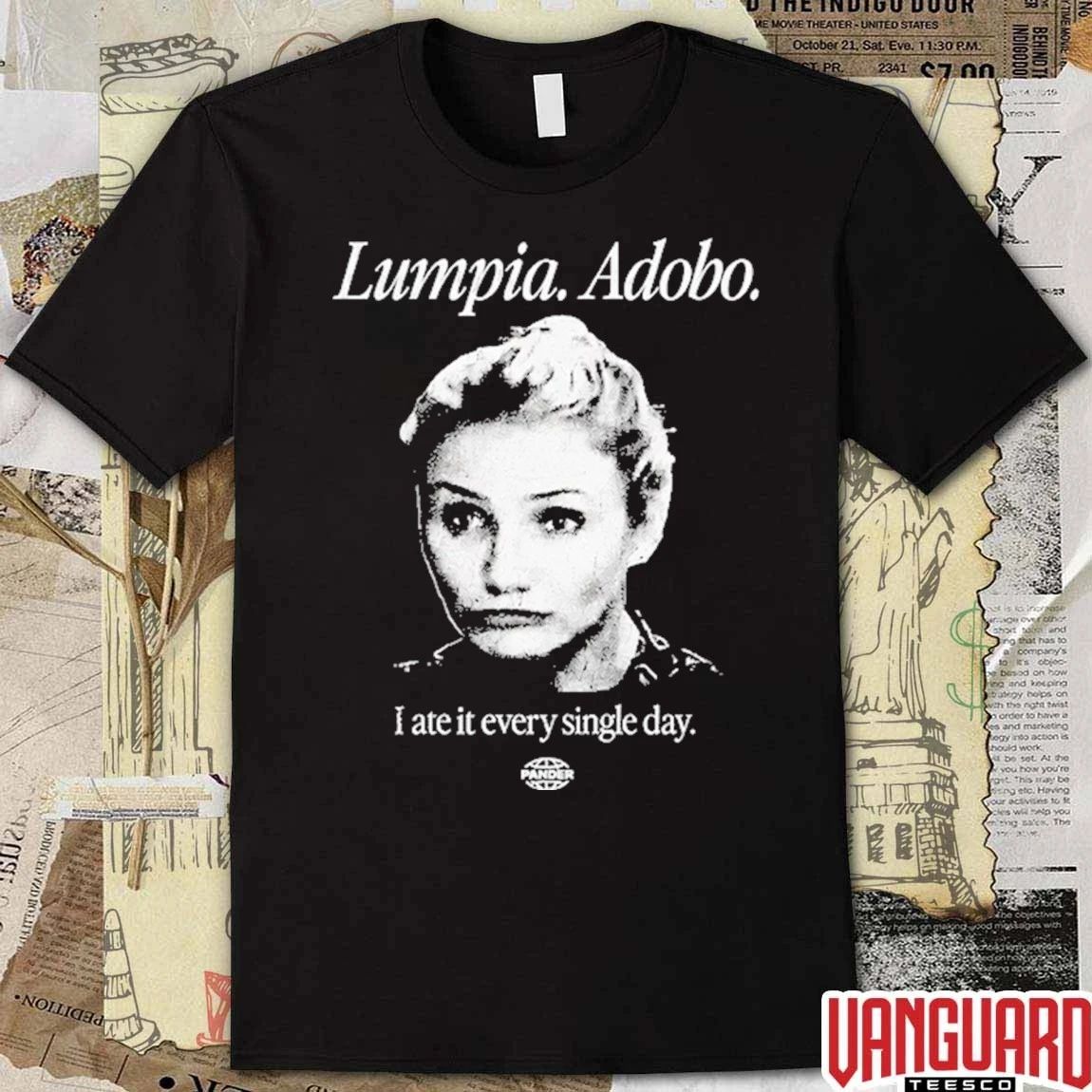 Funny Filipino Lumpia Adobo I Ate It Every Single Day Filipino Pride t-shirt