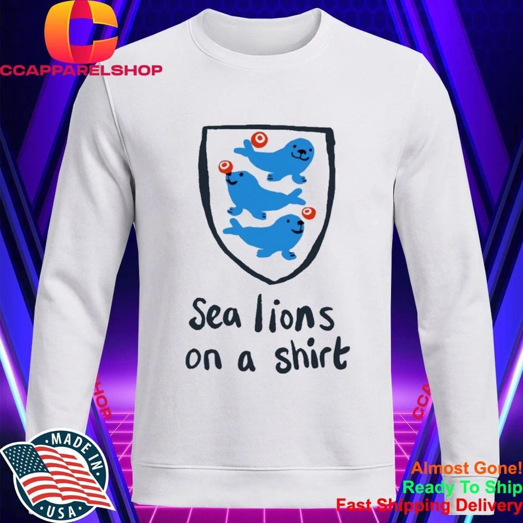 Olaf Falafel Sea Lions On A Shirt Shirt