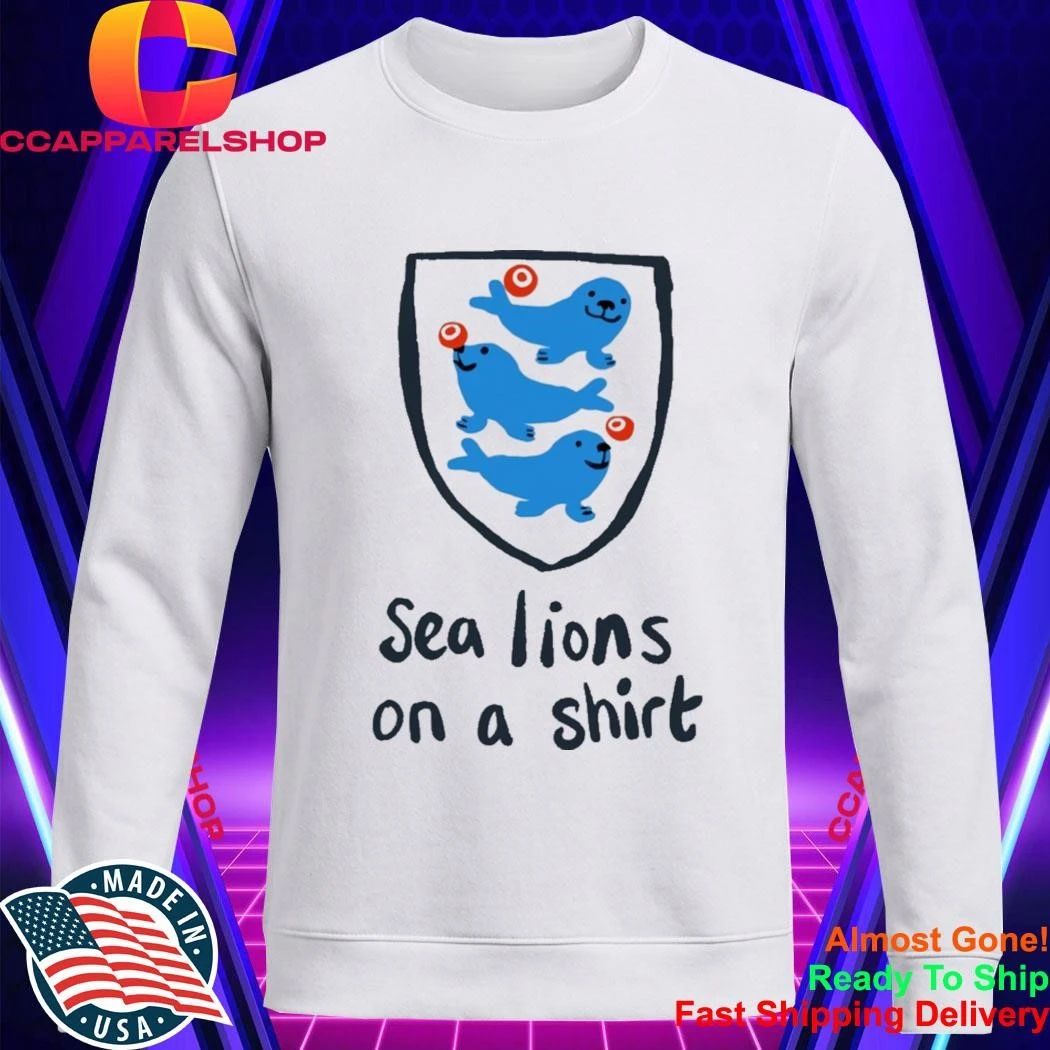 Olaf Falafel Sea Lions On A Shirt Shirt