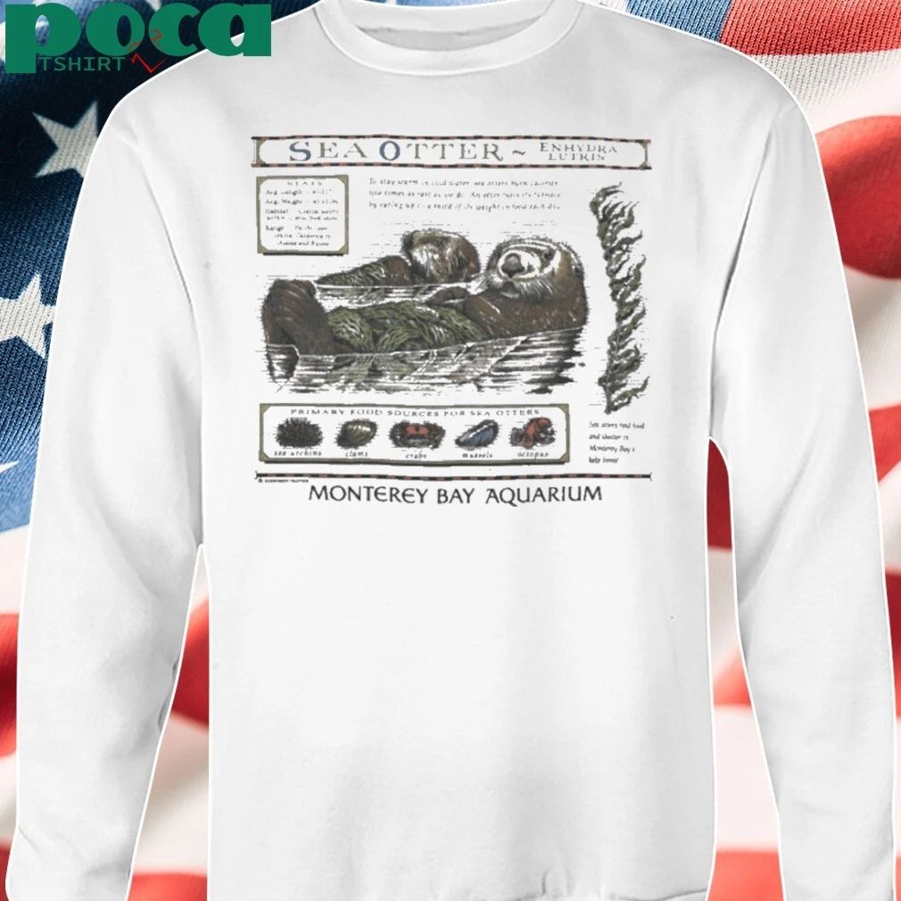 Taylor Sea Otter Monterey Bay Aquarium Shirt