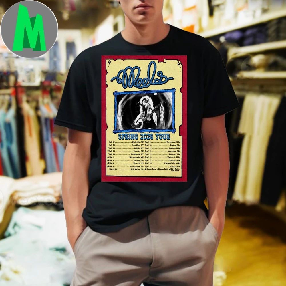 Meels Spring Tour 2026 Poster Shirt