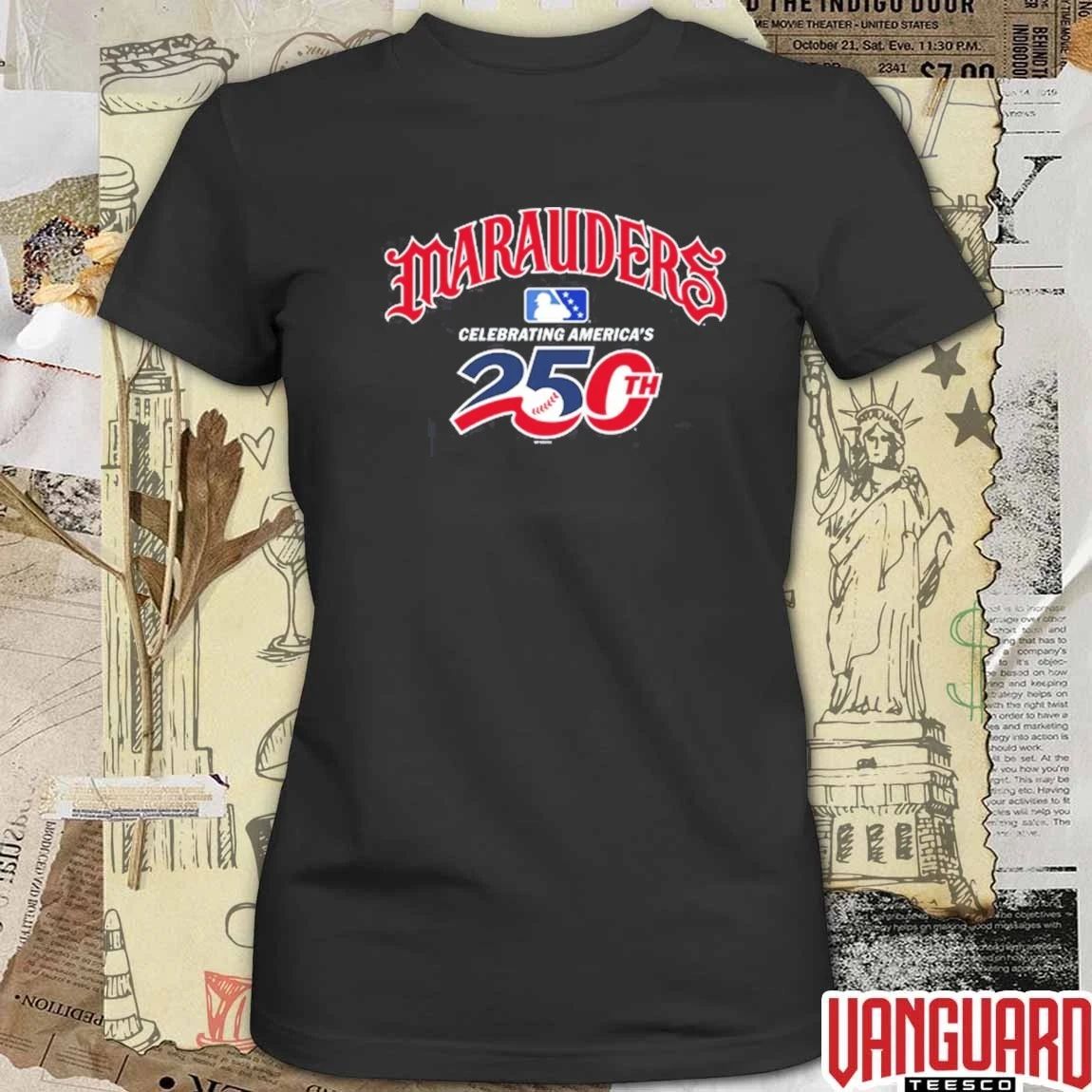 Home Jersey Marauders MiLB Celebrating America’s 250th t-shirt