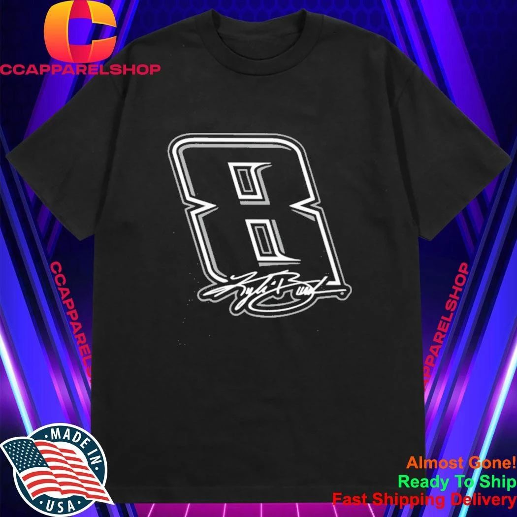Kyle Busch Black No 8 Shirt