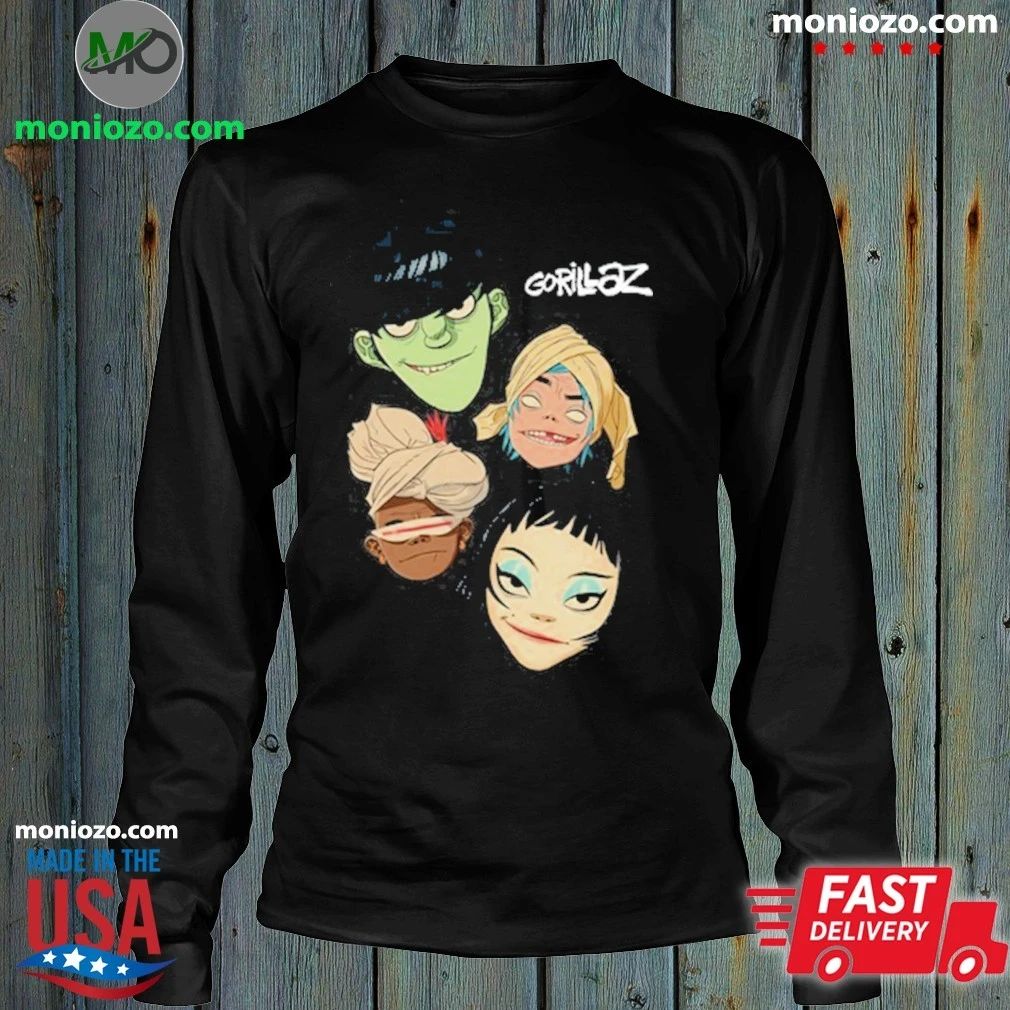 Original Gorillaz The Mountain Heads Shirt