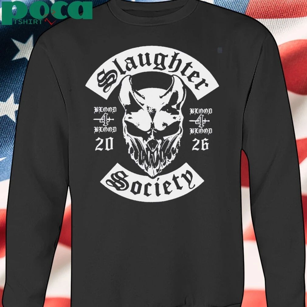 Blood4Blood Event Merch In Daytona Beach Florida On May 6 2026 Slaughter Society T-Shirt