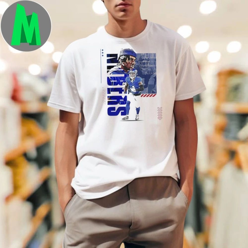M Nabers Football Player Shirt