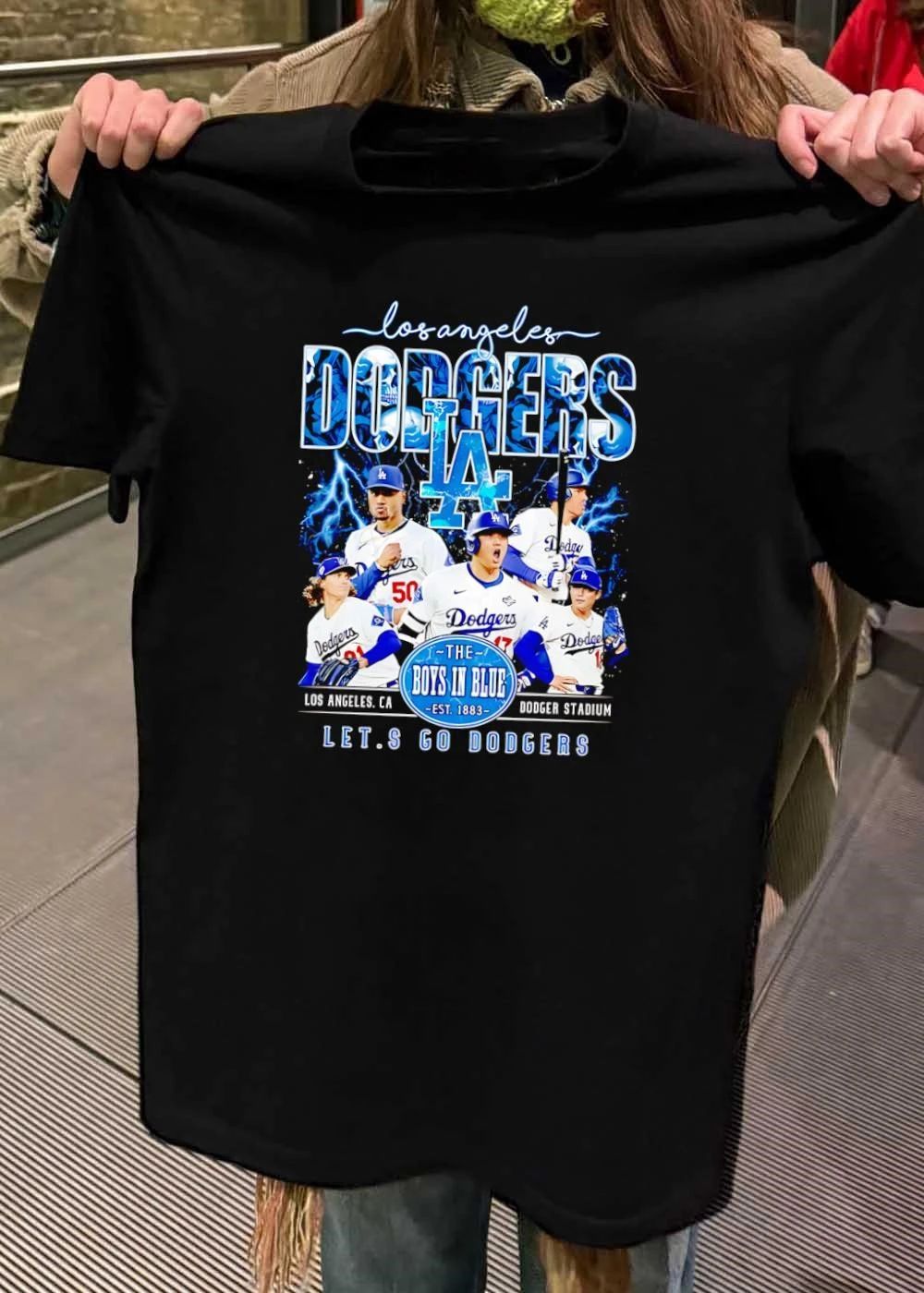 Los Angeles CA, Dodger Stadium. Los Angeles Dodgers The Boys In Blue Est 1883. Let s Go Dodgers Shirt