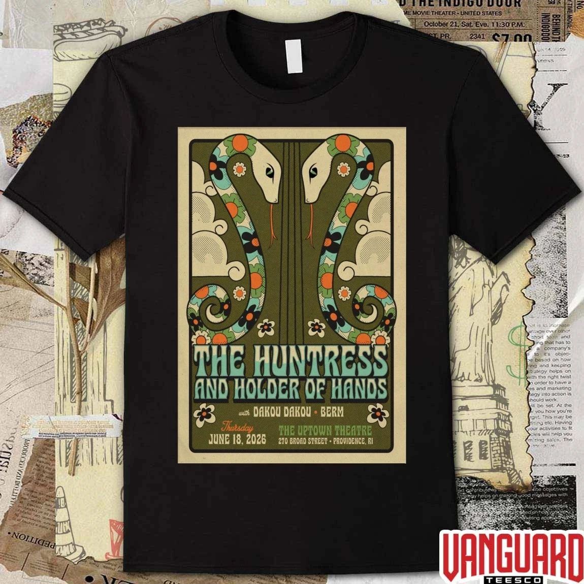 The Huntress And Holder Of Hands In Providence RI On June 18 2026 Poster t-shirt