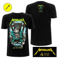 Metallica Pop-up Shop M72 European World Tour 2026 Ride The Lightning Shirt