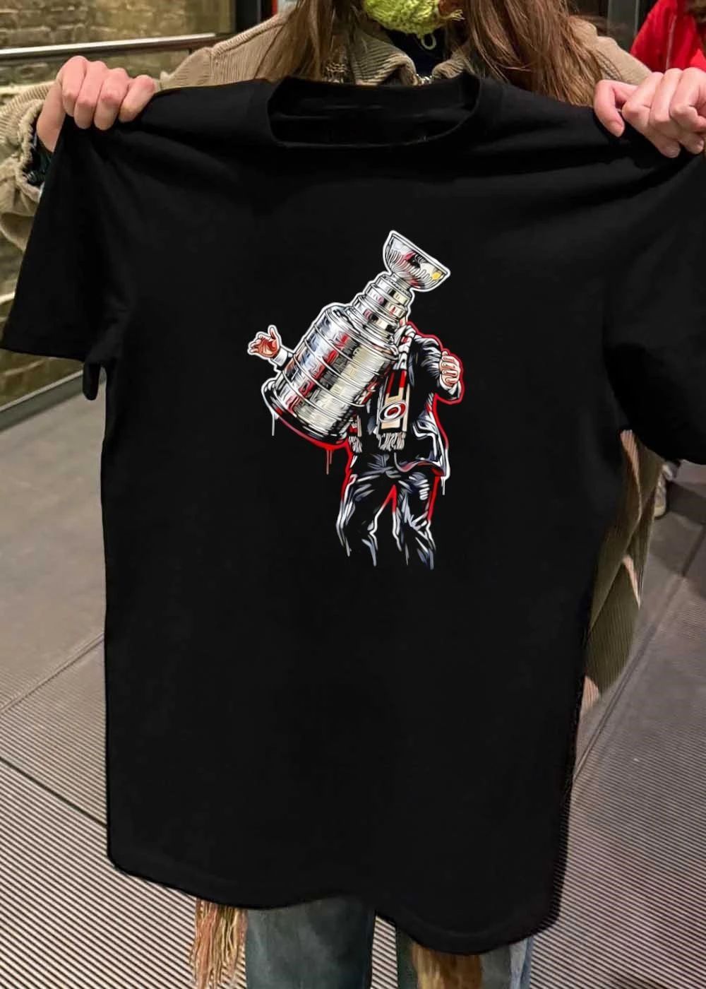 Carolina Hurricanes Stanley Cup Fan Trophy Celebration T-Shirt