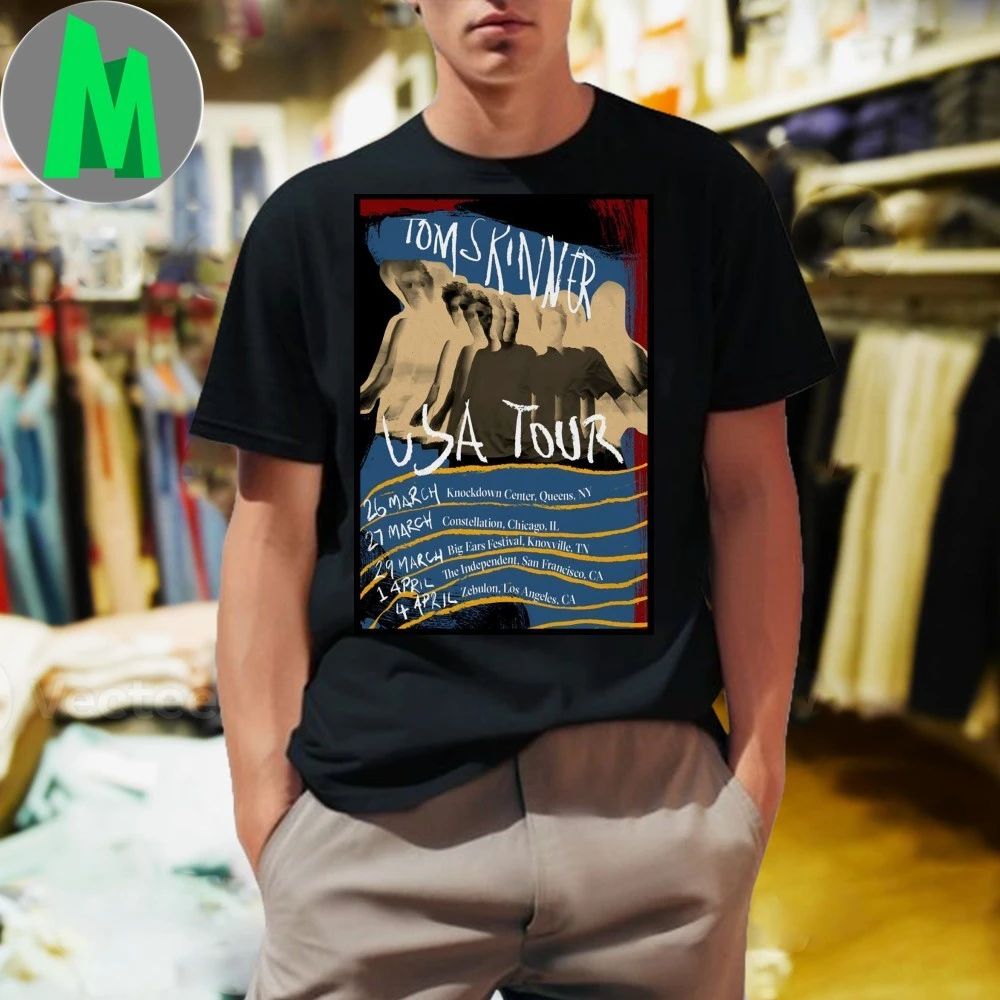Tom Skinner Tour American 2026 Poster Shirt