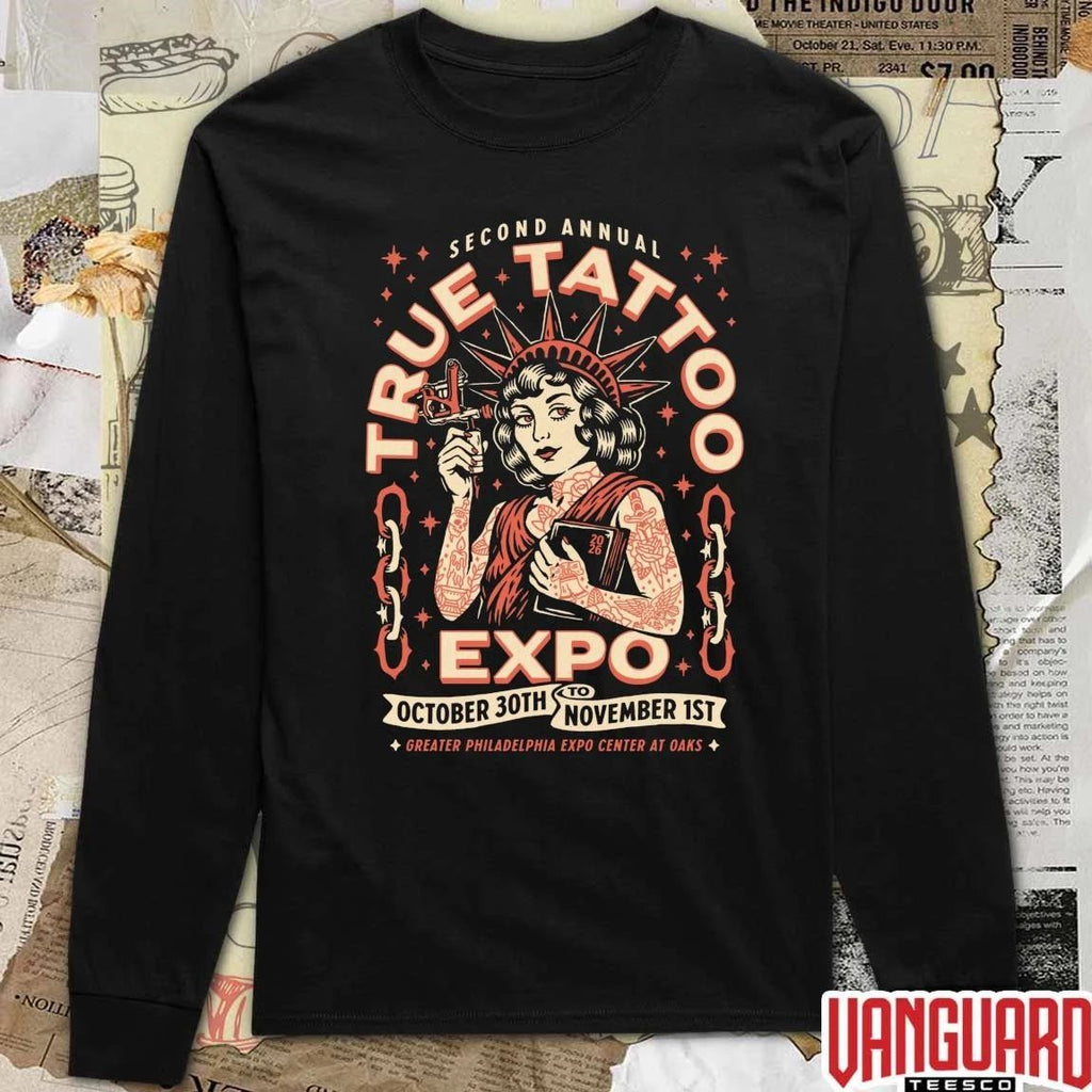 Second Annual True Tattoo Expo October 30th to November 1st, 2026 Greater Philadelphia Expo Center Oaks t-shirt