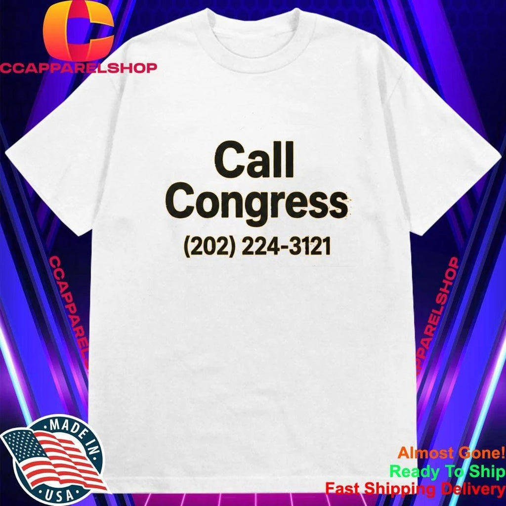 Kumail Nanjiani Call Congress 202 224 3121 Shirt