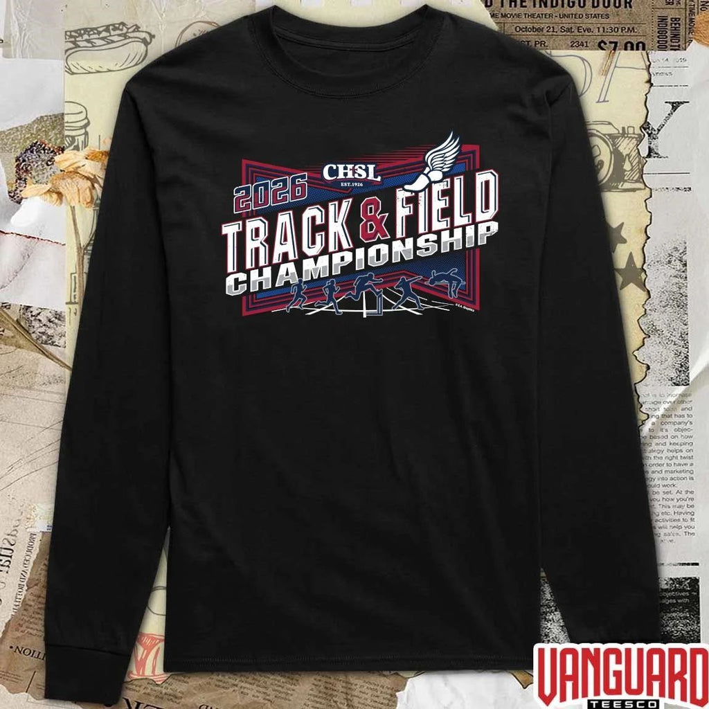 2026 CHSL Track & Field Championship Logo t-shirt
