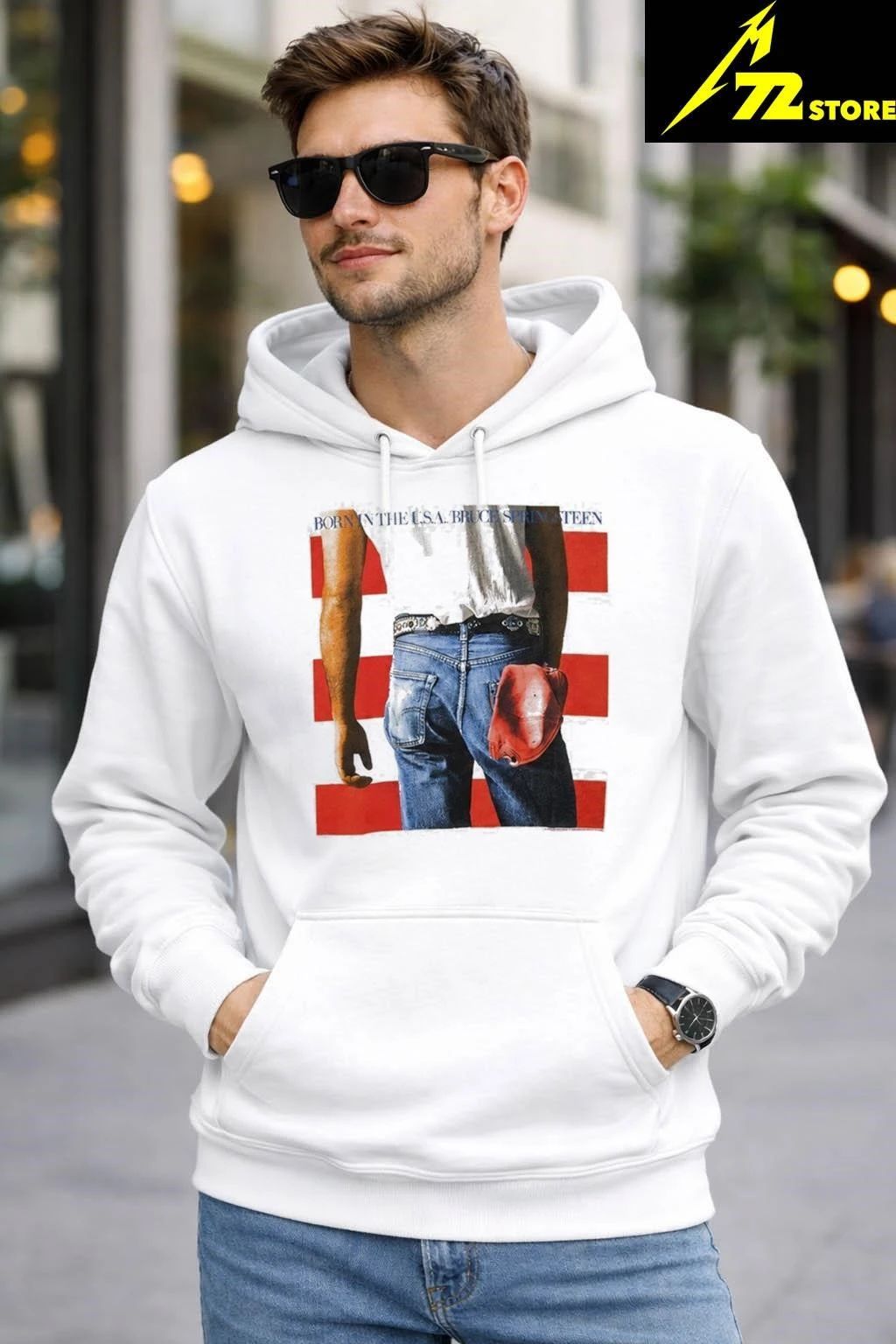 Jungkook BTS World Tour Arirang Bruce Springsteen Shirt