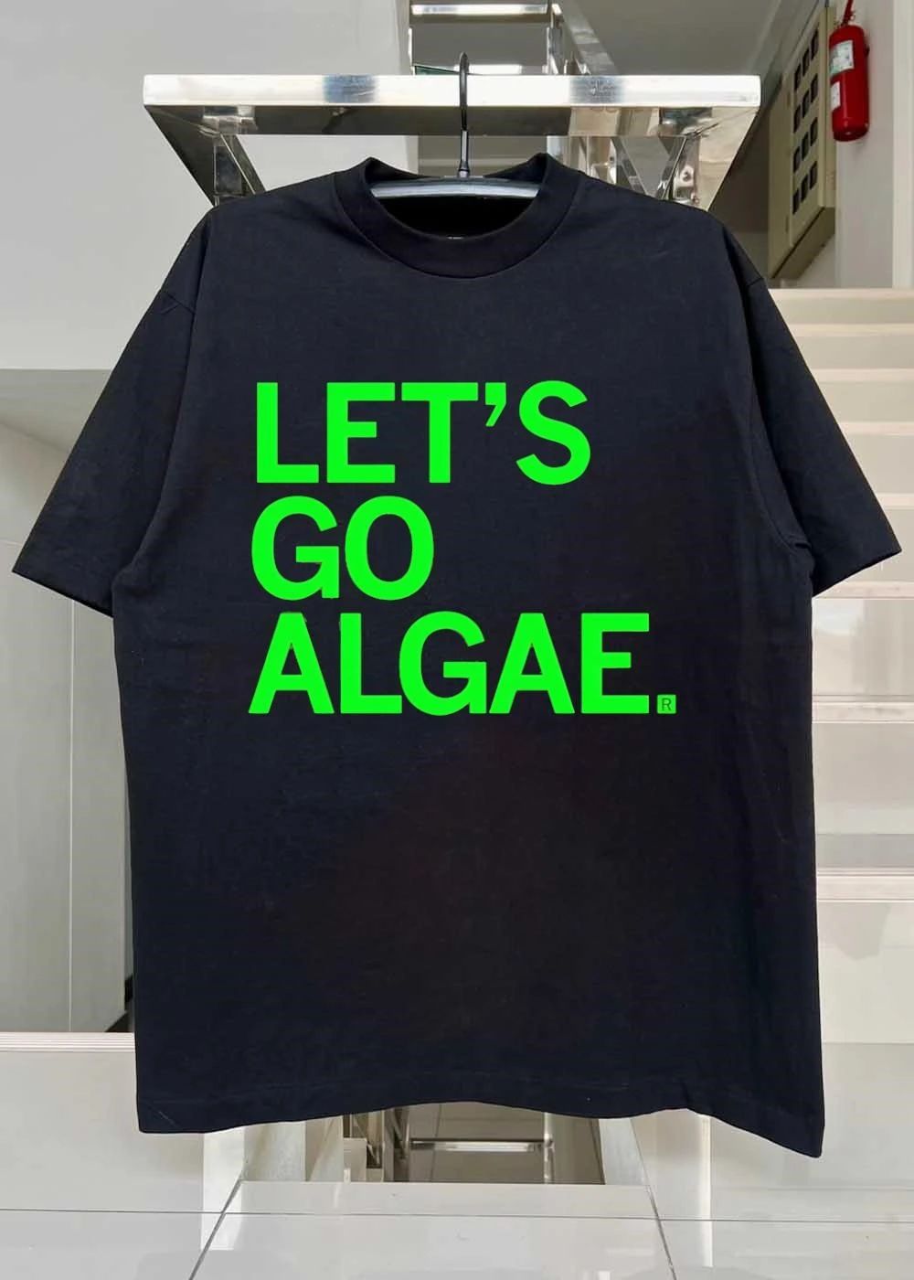 Eco-Friendly Apparel ‘ Promote Sustainable Energy with Let’s Go Algae shirt