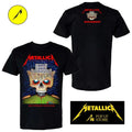 Metallica M72 Bucharest, RO On May 13 2026 Skull Palace by Matei Apostolescu Two Sided Shirt