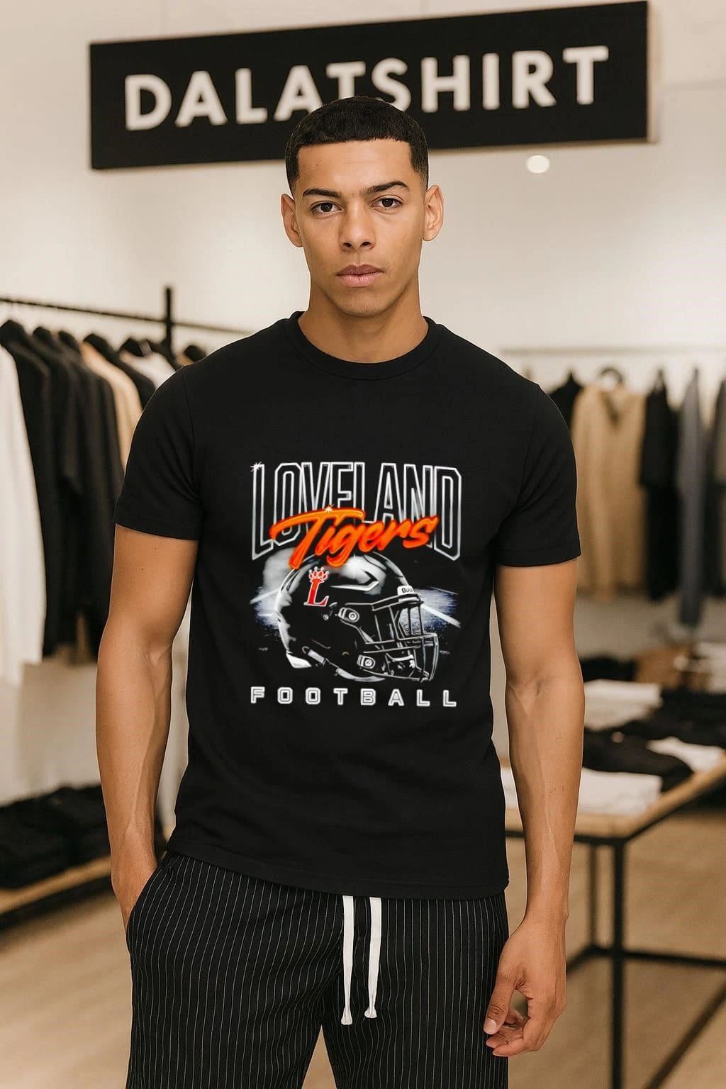 Loveland Tigers Helmet Football shirt