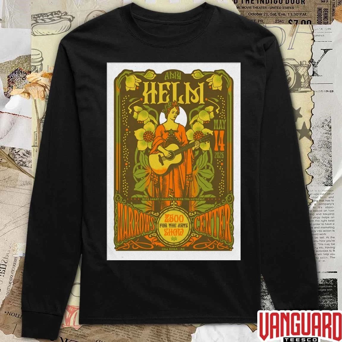 Amy Helm May 14 2026 Narrows Center For The Arts in Fall River, MA Poster t-shirt