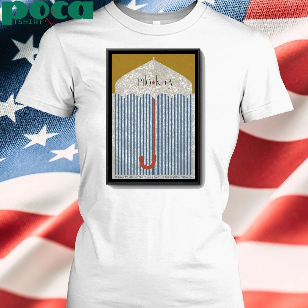 Rilo Kiley October 18 2025 Los Angeles, CA Poster shirt
