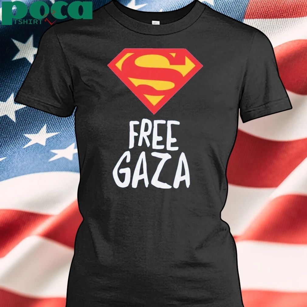 Superman Free Gaza Shirt