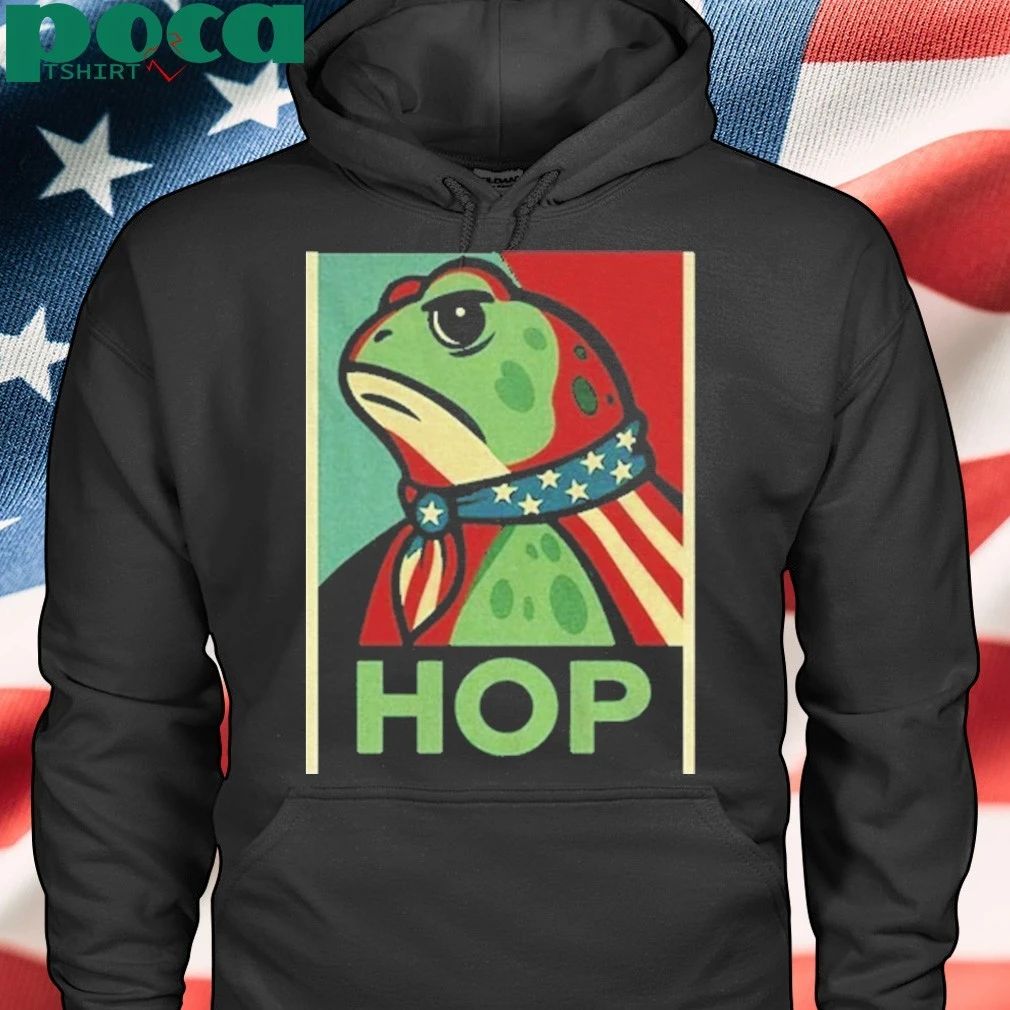Hop No Hope Without Hop I Resist Portland Frog Shirt