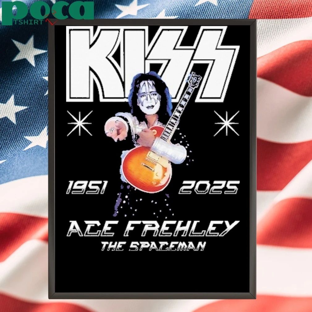 RIP Ace Frehley The Spaceman 1951 2025 T-shirt