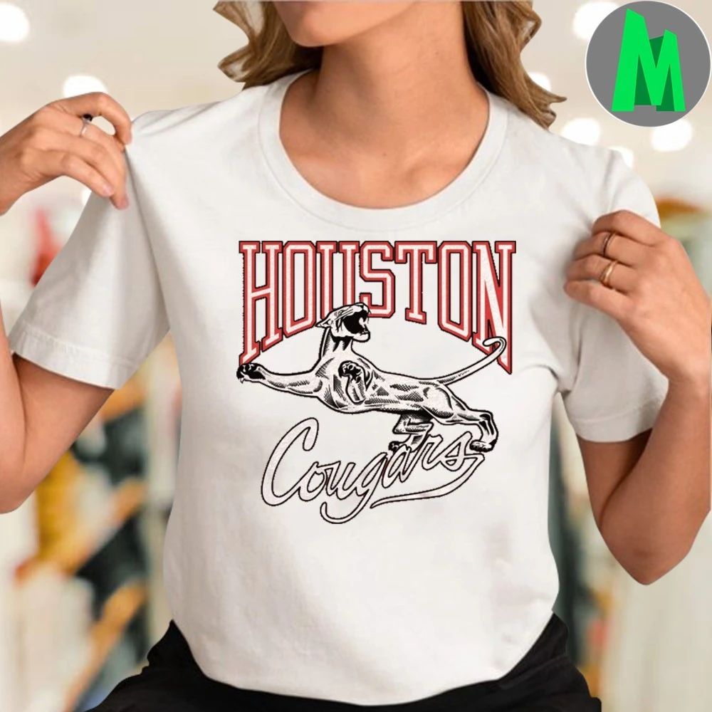 Houston Cougars UH Leaping Cougar Shirt