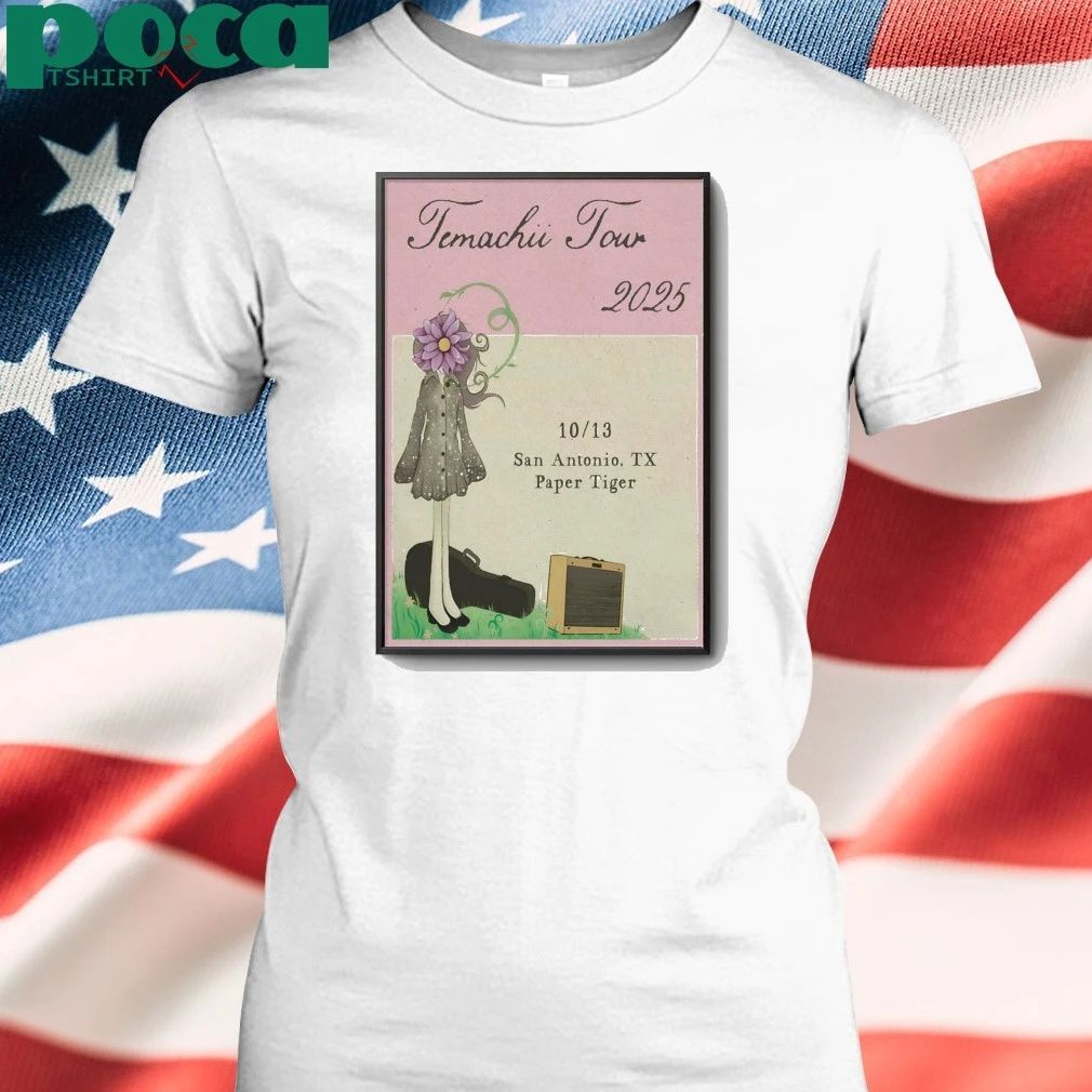 Temachii San Antonio TX Oct 13 2025 Poster shirt