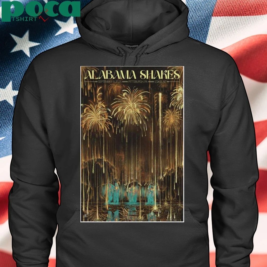 Alabama Shakes Fall Tour 2025 Stage AE in Pittsburgh, PA Poster T-shirt