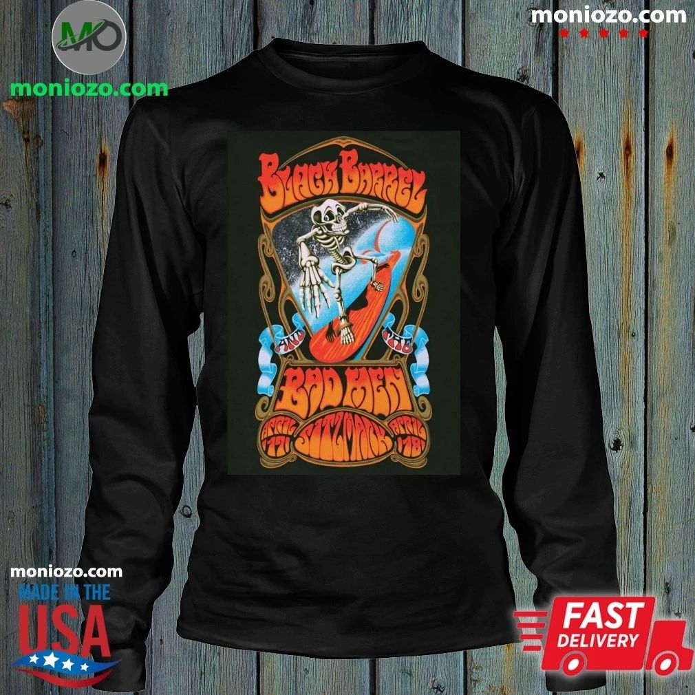 Black Barrel And The Bad Men Tour Syracuse NY On April 17-18 2026 Poster Shirt