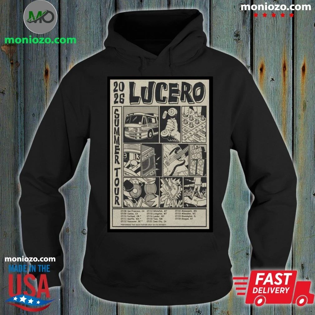 Lucero Music Summer Tour 2026 Poster Shirt