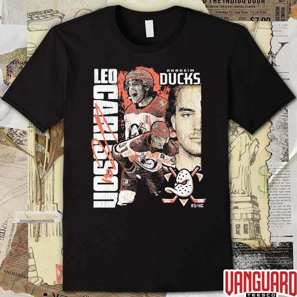 Leo the Phenom Leo Carlsson Anaheim Ducks NHL t-shirt