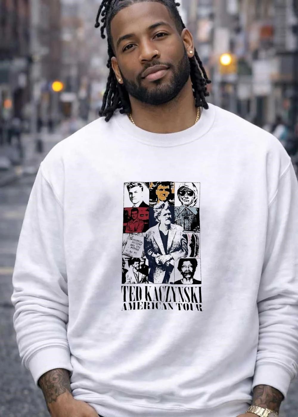 Ted Kaczynski American Tour shirt