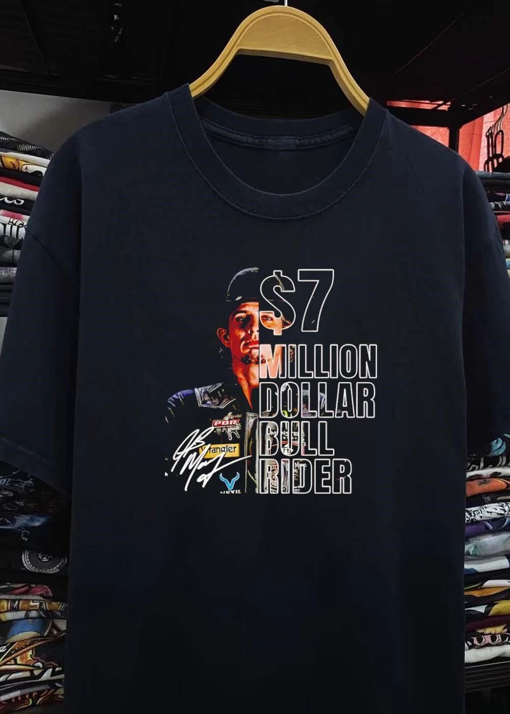 J.B. Mauney PBR 7 Million Dollar Bull Rider shirt